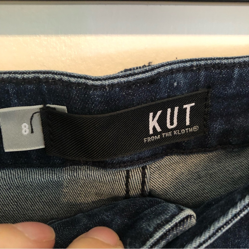 Kut from the Kloth Donna ankle skinny jeans size 8 - Picture 6 of 13